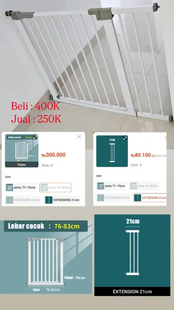 Pagar Anak - Pembatas Ruangan