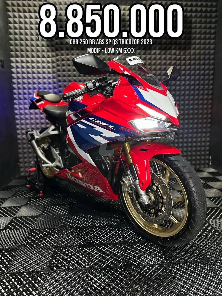 CBR 250 RR OR CBR 250RR ABS SP QS 2023 TRICOLOR MODIF LOW KM SUPERB