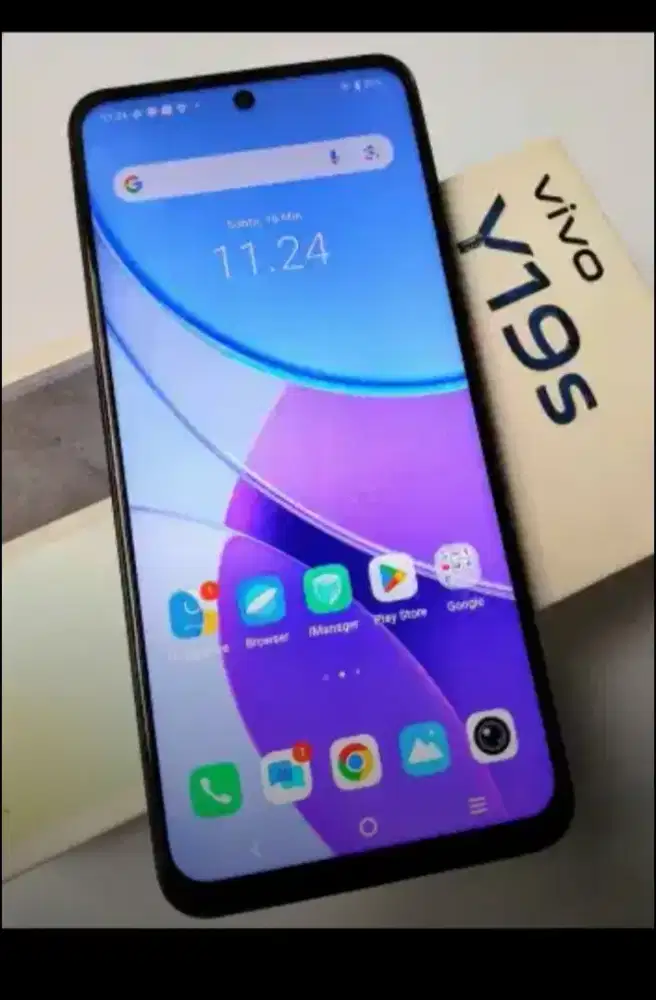 Jual vivo y19s 4/64 fullset mulus bngt