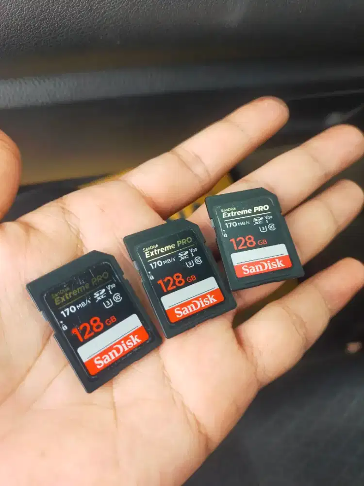 Memory card sandisk extreme pro 128 GB 170 mb/s