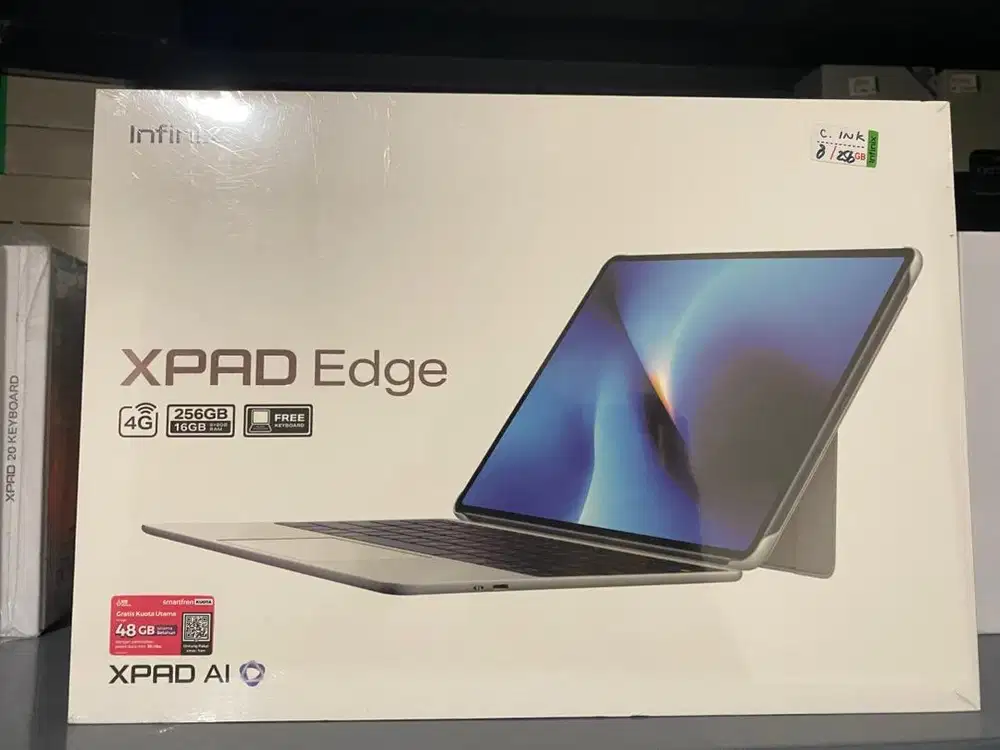 XPAD EDGE 8/256 NEW GARANSI RESMI