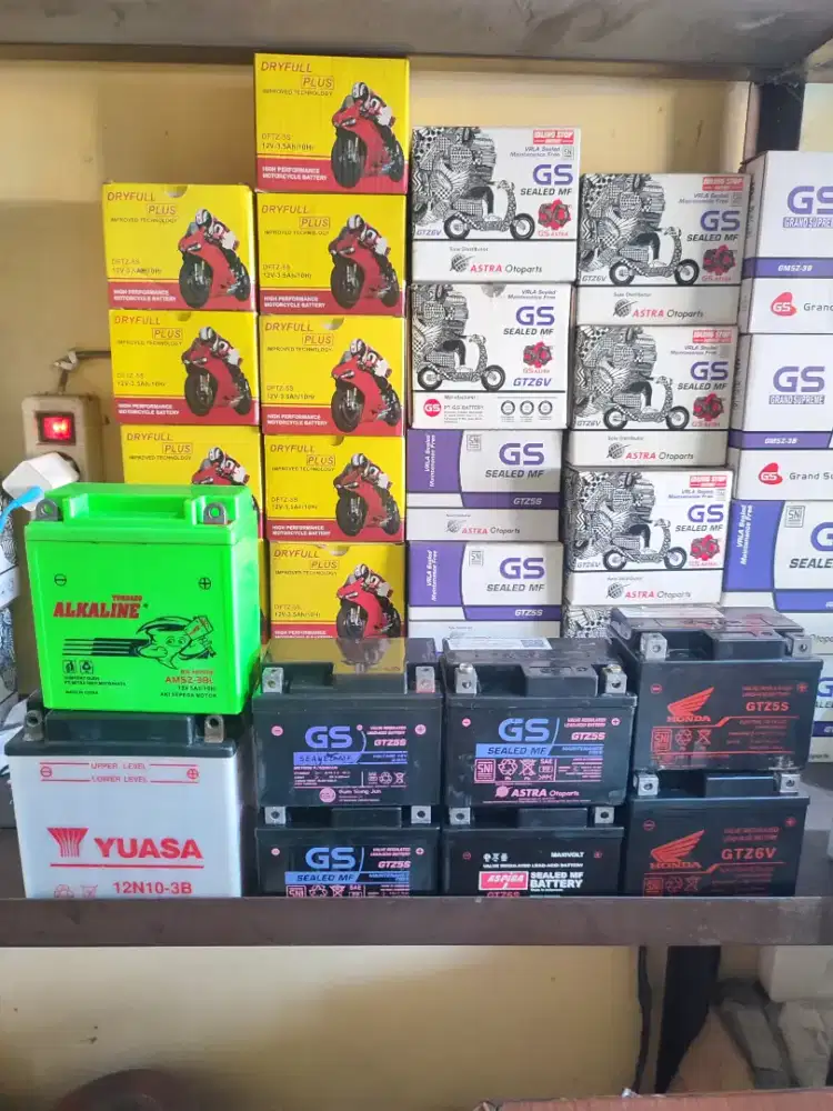 Aki motor copotan