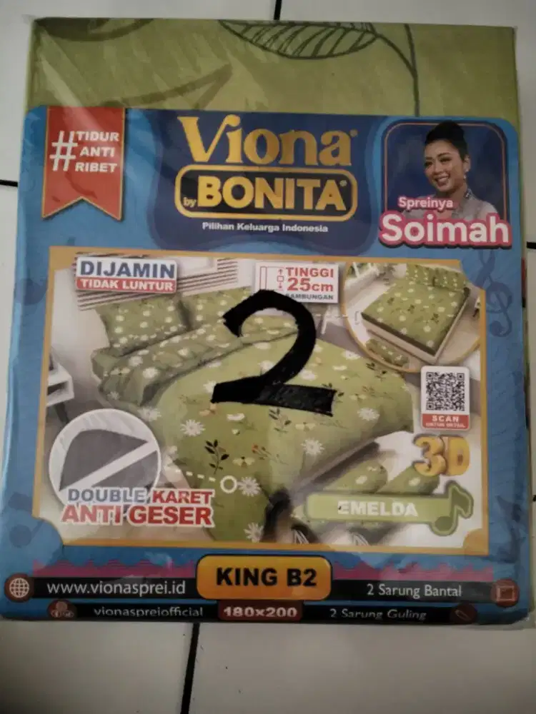 Jual sprei Bonita