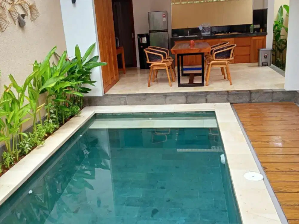 Villa Sanur 1 BR for Rent with pool and full furnished