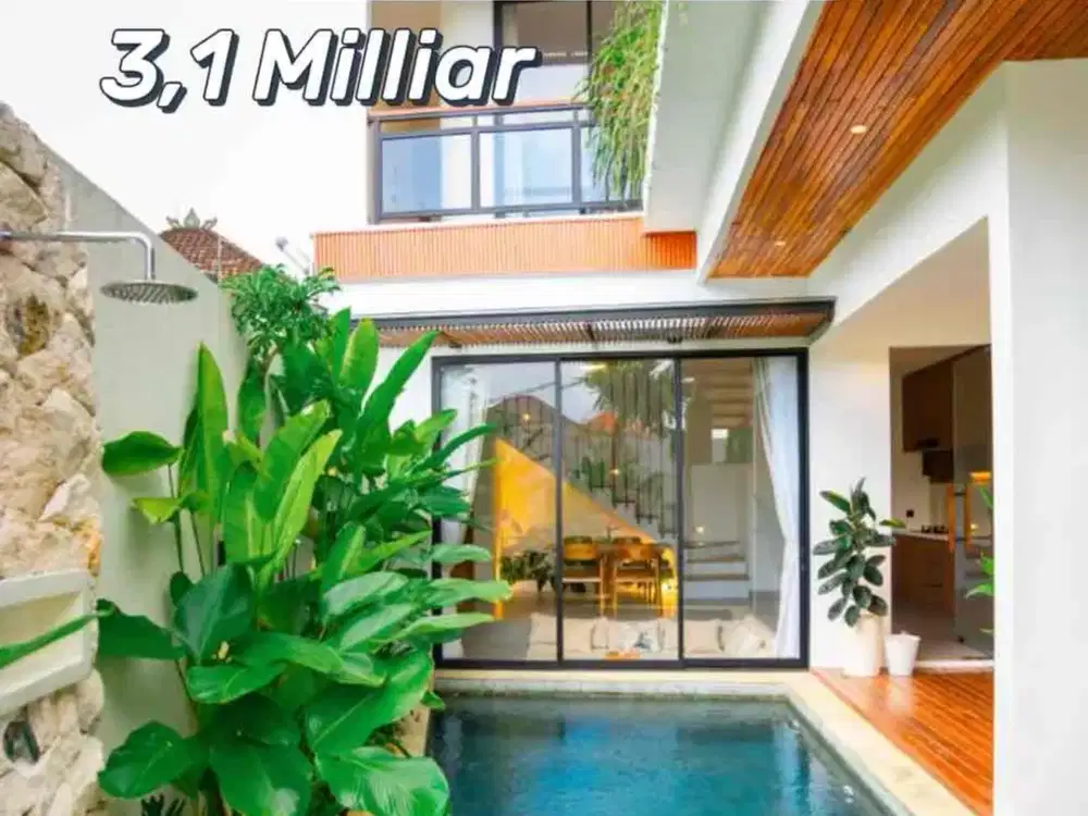 SALE Villa 2 Lantai 5 Menit Pererenan