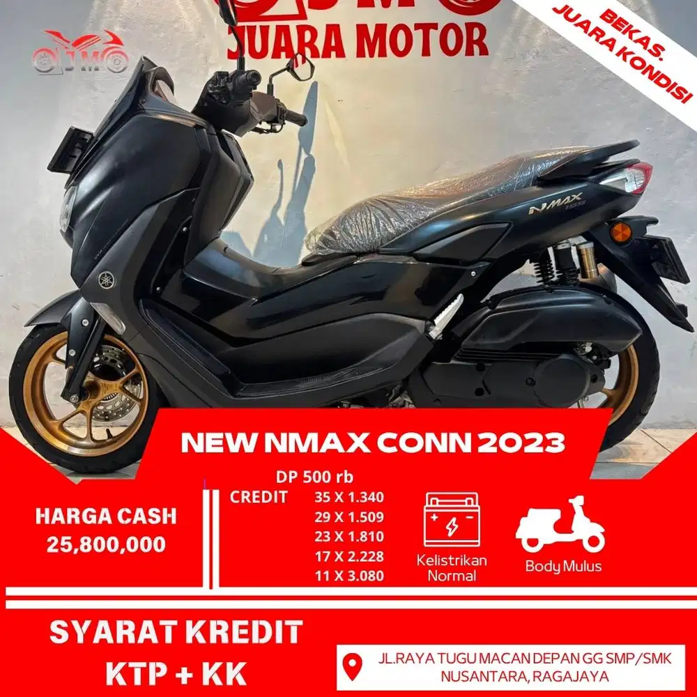 NEW NMAX CONN 2023 DP RINGAN PROSES MUDAH DAN CEPAT DIBANTU SAMPE ACC