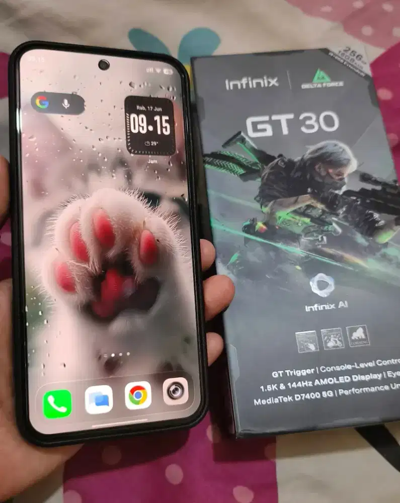 Infinix GT 30 5G fullset grs