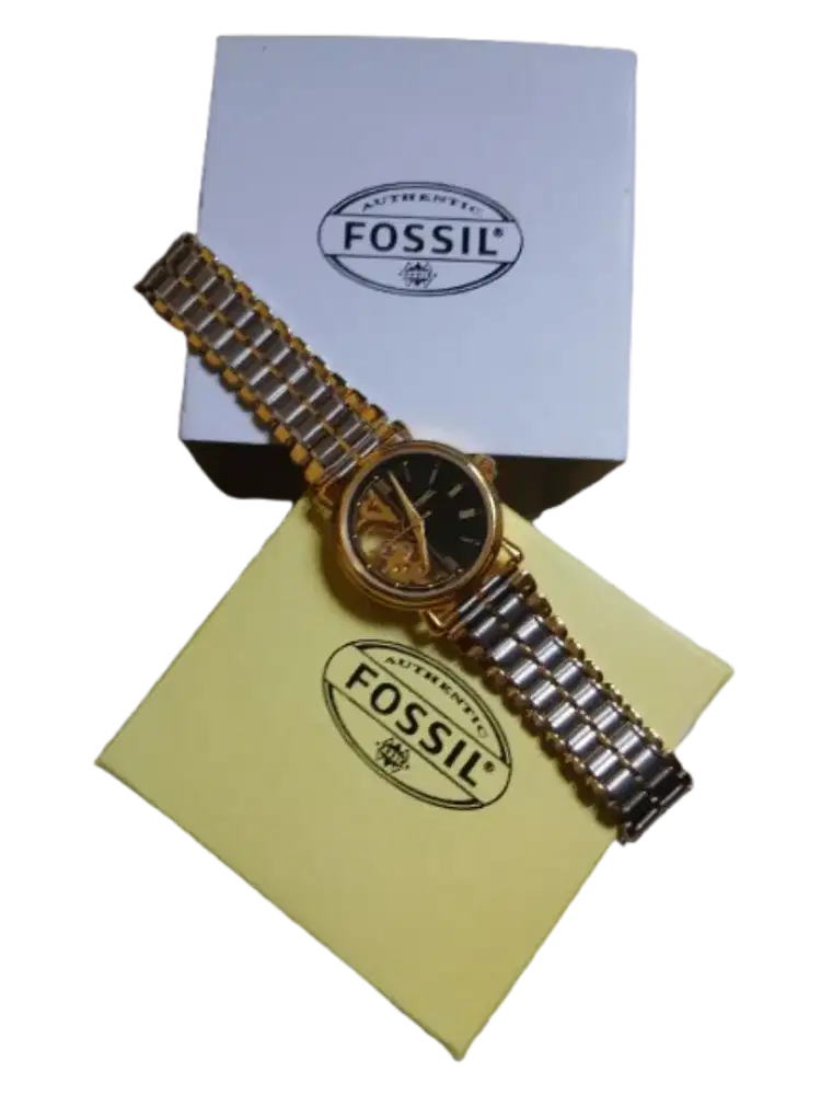 Jam Tangan Fossl Manual Winding Unik Langka Original