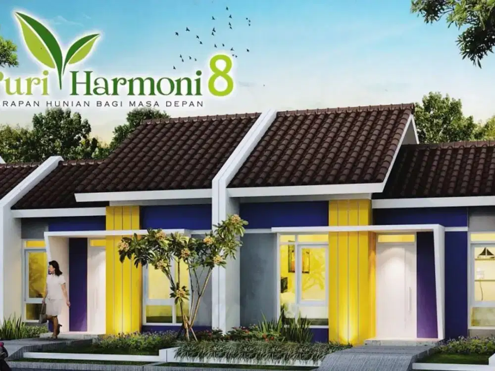 Puri Harmoni 8 Tipe 30/60: Rumah Modern dengan Tata Ruang Fungsional