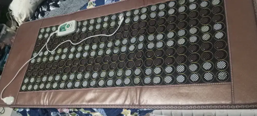 Alat terapi kasur kesehatan batu alam giok germanium dll kondisi 99,9%