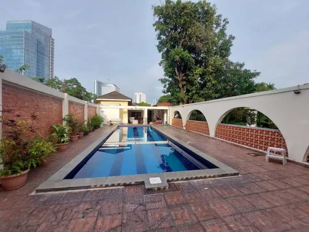 Dijual Kavling Luas Bonus Rumah Di Kompleks Elit Kuningan Jakarta Selatan