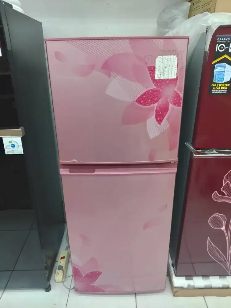 bismilah jual kulkas sharp dua pintu ori