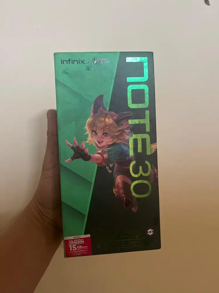 INFINIX NOTE 30 8/256 GB GARANSI RESMI SEGEL