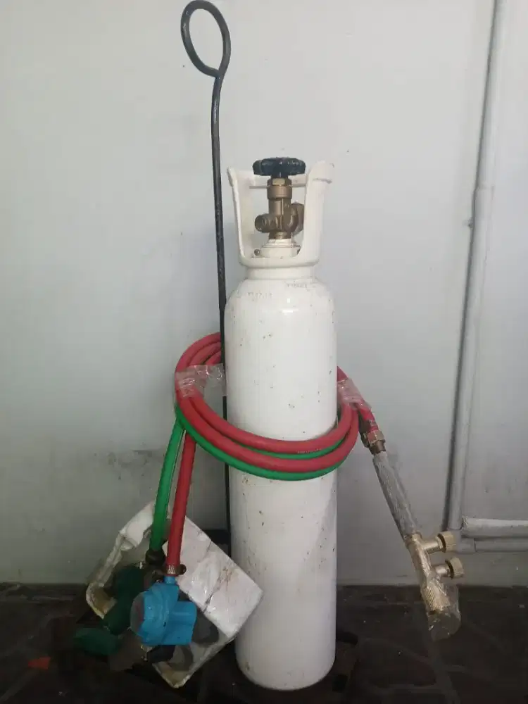 Set Tabung Las Blender Oksigen Portable Lengkap Selang & Torch
