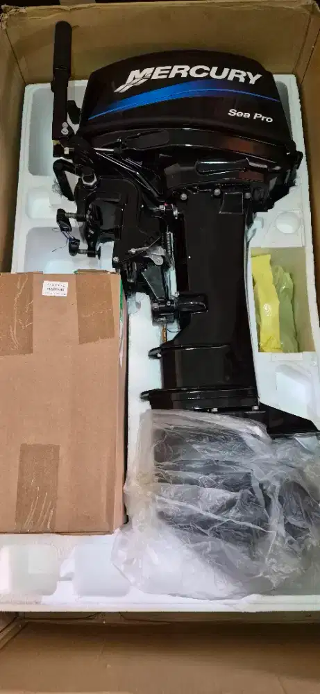 Engine Mercury SeaPro 25 Hp 2-tak long shaft mesin outboard kapal boat