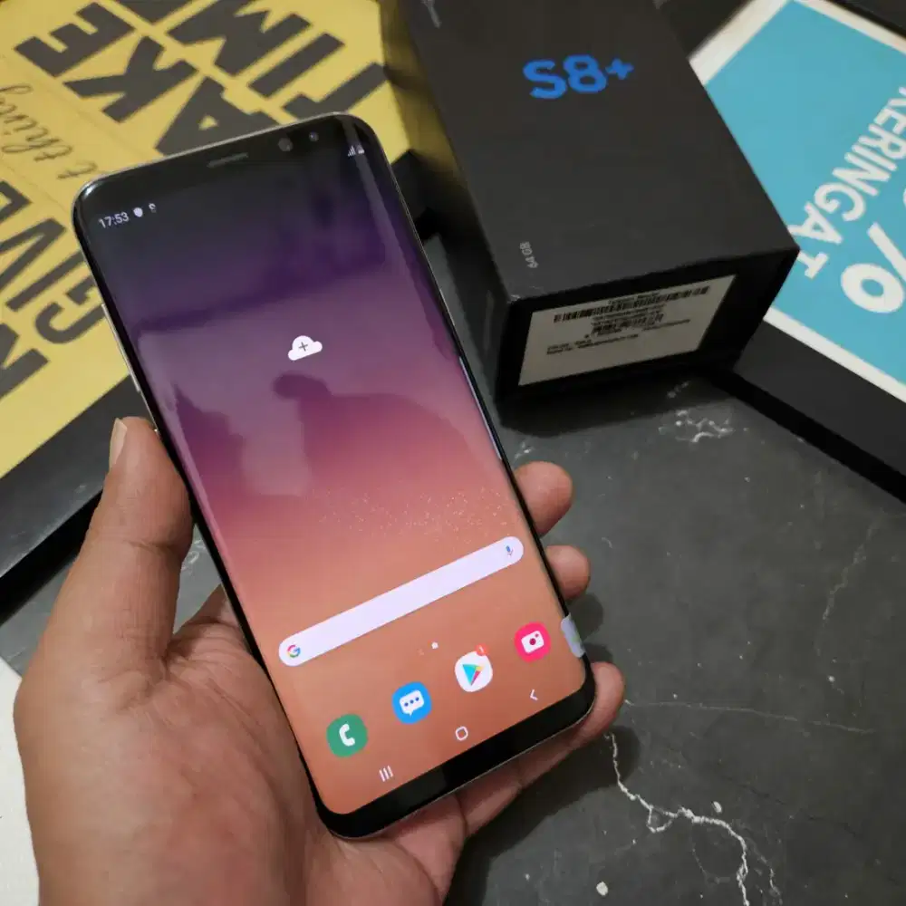 SAMSUNG GALAXY S8+ 4/64 GB WITHBOX RESMI EX SEIN