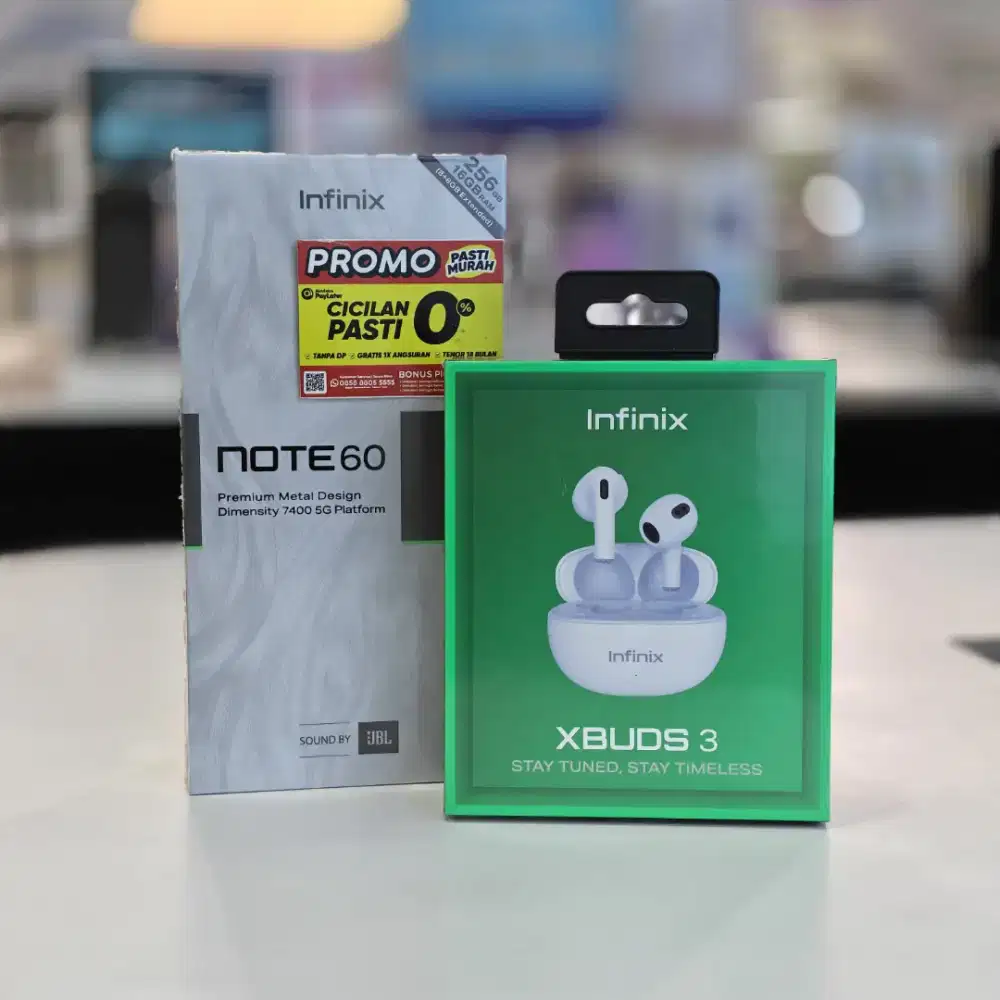 PALING LARIS INFINIX NOTE 60, KREDIT BISA FREE 2X CICILAN TANPA DP