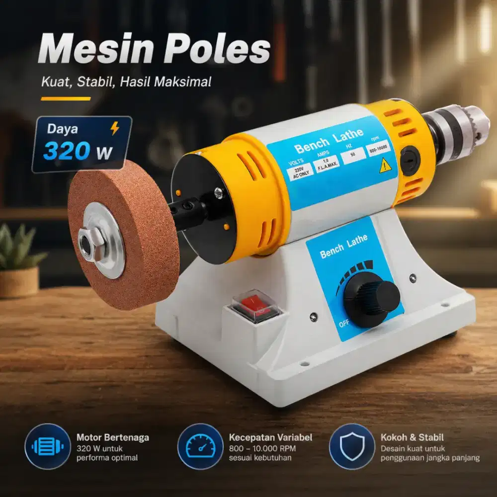mesin poles duduk