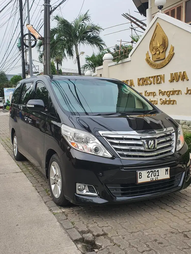 Aphard G ATPM Black On Beige 2015 Last Edition