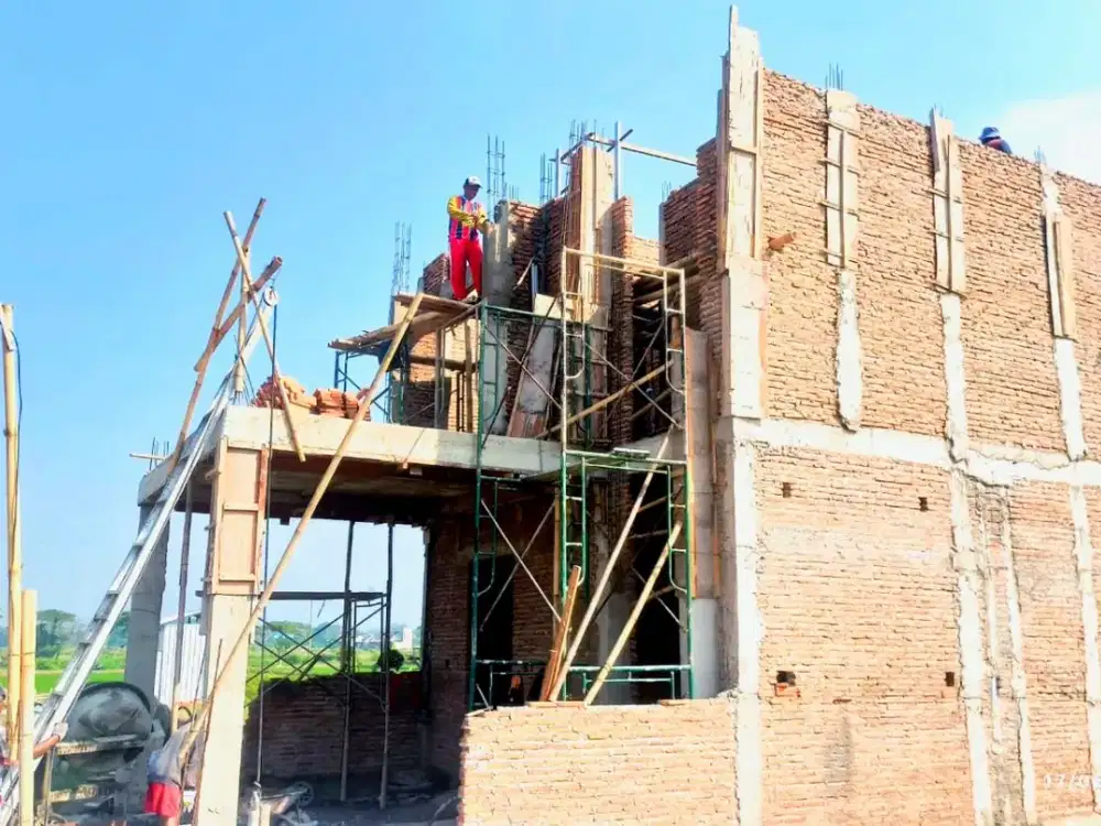 RUMAH MODERN DENAH CUSTOM, SHM, LOKASI DEKAT SMA 1 KLATEN !