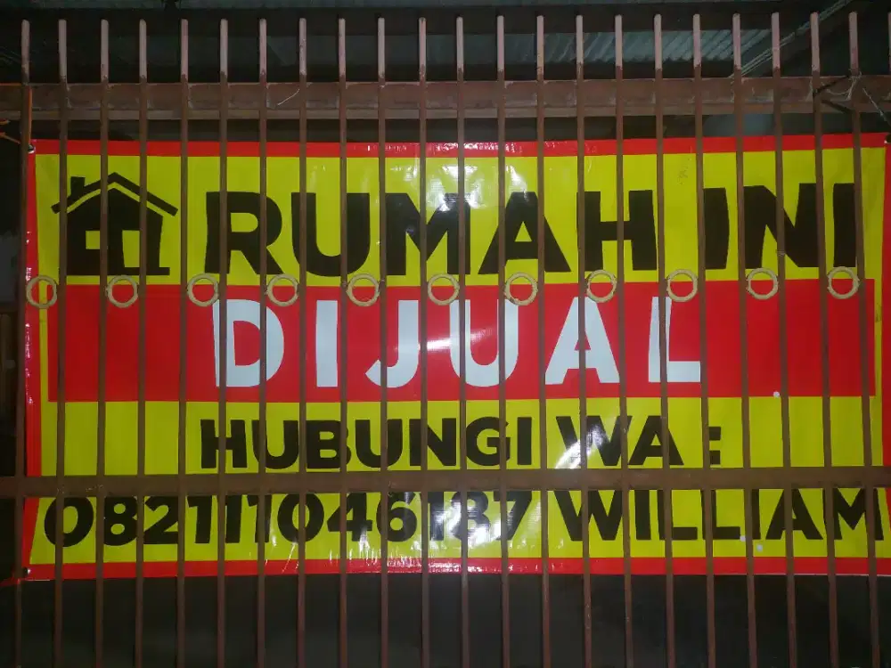 DIJUAL  CEPAT RUMAH 6×17 M² (TANPA PERANTA)