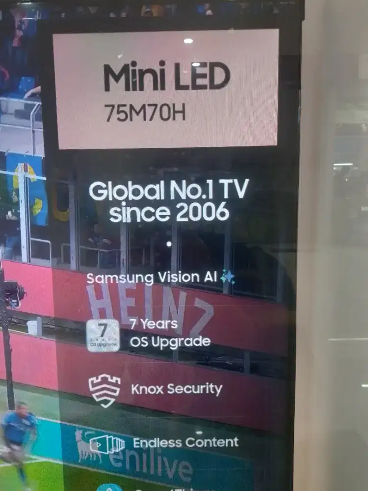 SAMSUNG UA75M70HAKXXD SMART AI TV 4K