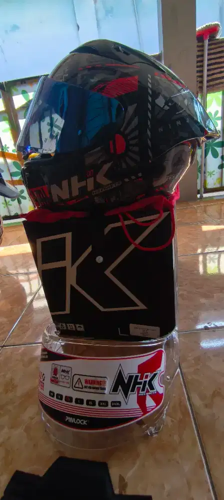 Helm full face NHK GPR TECK STREET MOTIF BUSHIDO