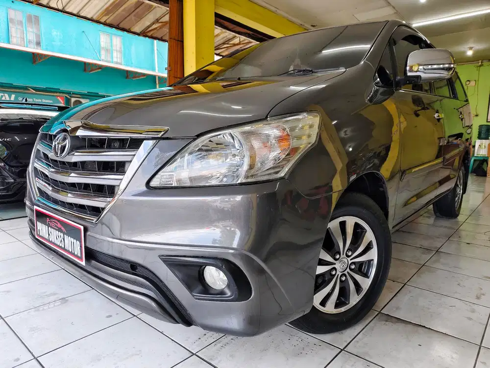 TOYOTA INNOVA 2.5 G DIESEL AT 2014 MATIC SOLAR PERFECT ANTIK NO V 2015