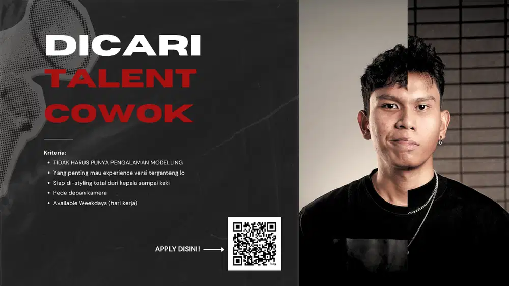 DICARI TALENT COWOK UNTUK DI MAKEOVER!