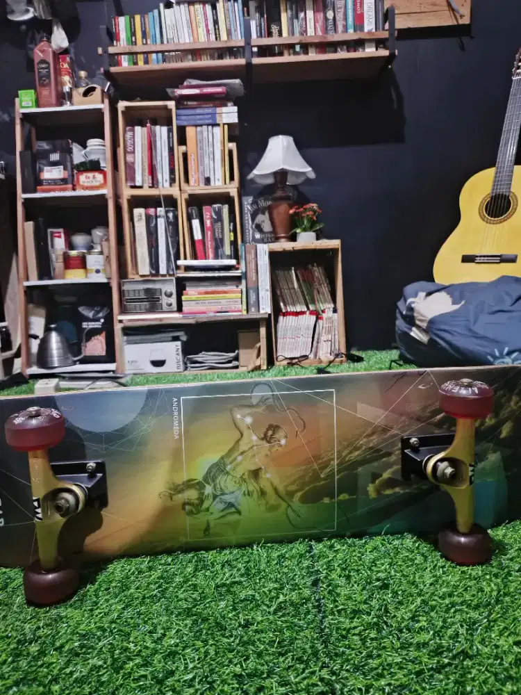 skateboard alienwear full set mulus
