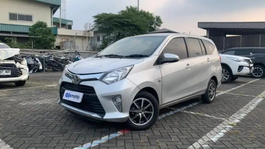 DP MURAH - Toyota Calya 1.2 G Bensin-AT 2019 Silver
