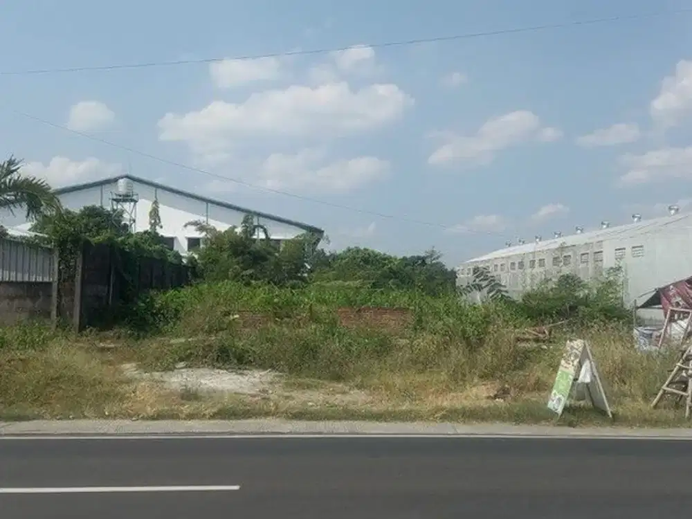 DIJUAL Tanah Pekarangan Strategis Jalan Imogiri Barat KM 7 Siap Bangun Ruang Usaha / Gudang, Timbulharjo, Sewon, Bantul