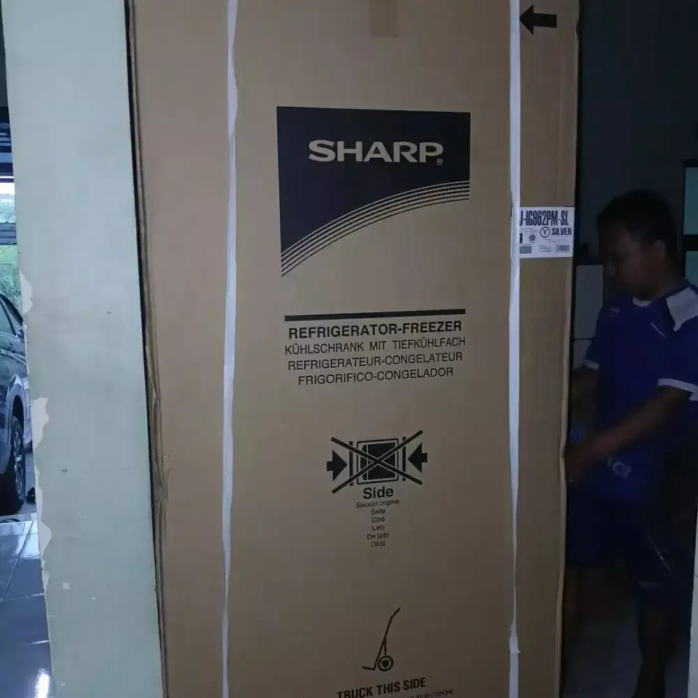 Kulkas 2 pintu merk sharp