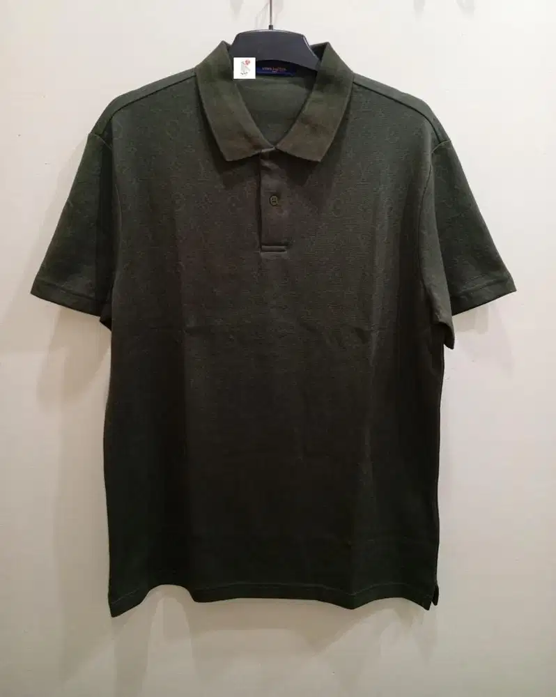 LOUIS VUITTON MONOGRAM POLO SHIRT OLIVE
