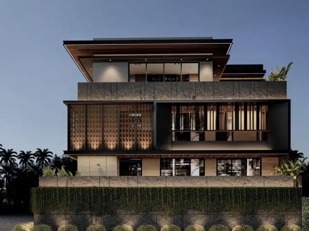 Jual rumah 4 lantai citraland somerset design modern artistic