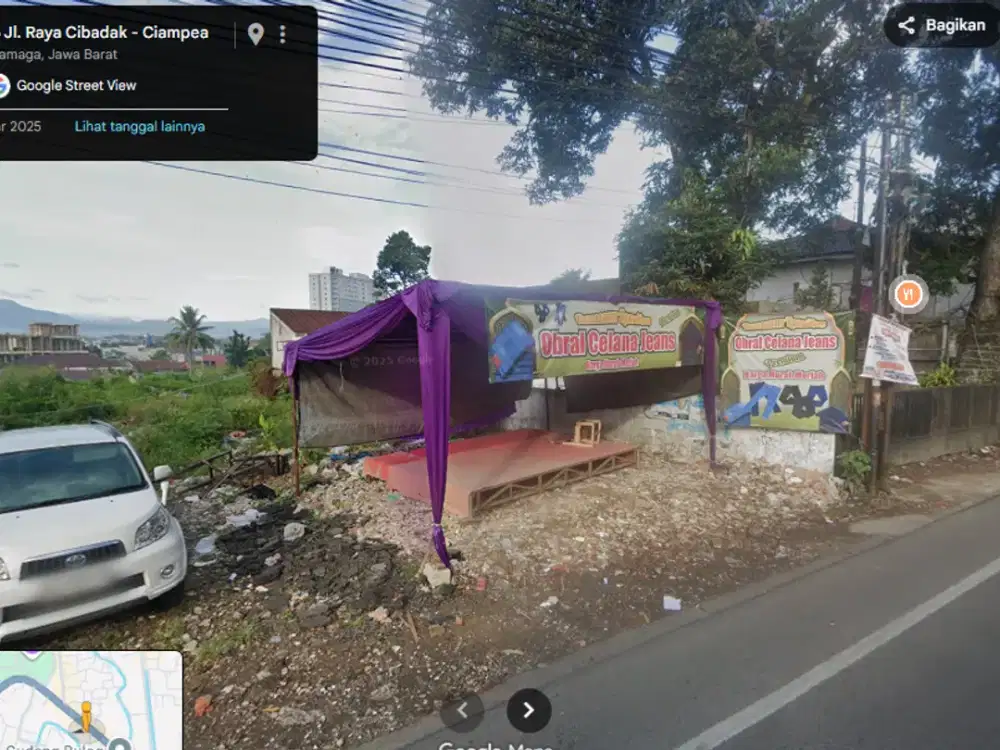Tanah Di Jalan Utama Dramaga Dekat Kampus IPB Cocok Kafe, Ruko, Dan Toko