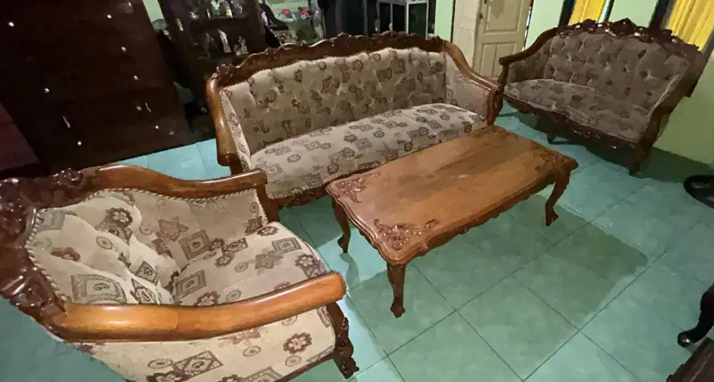 Furniture Jati Ruang Tamu