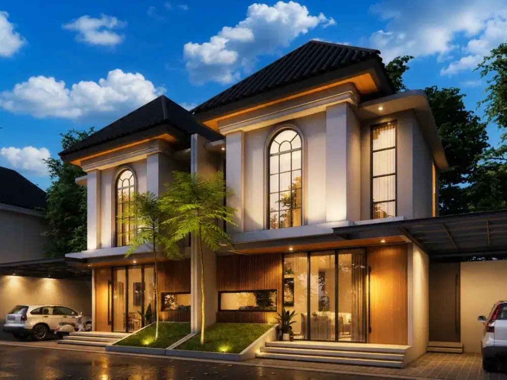 Rumah Cluster American Mewah di Ngaglik Sleman