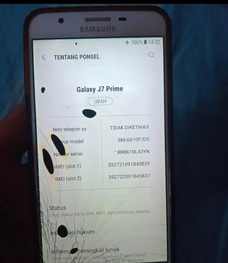 Samsung j7 prem ram 3