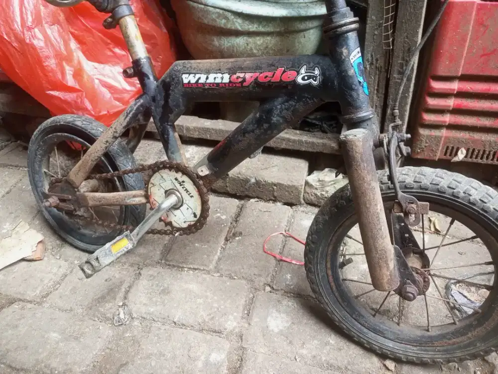 Jual sepeda anak apa adanya