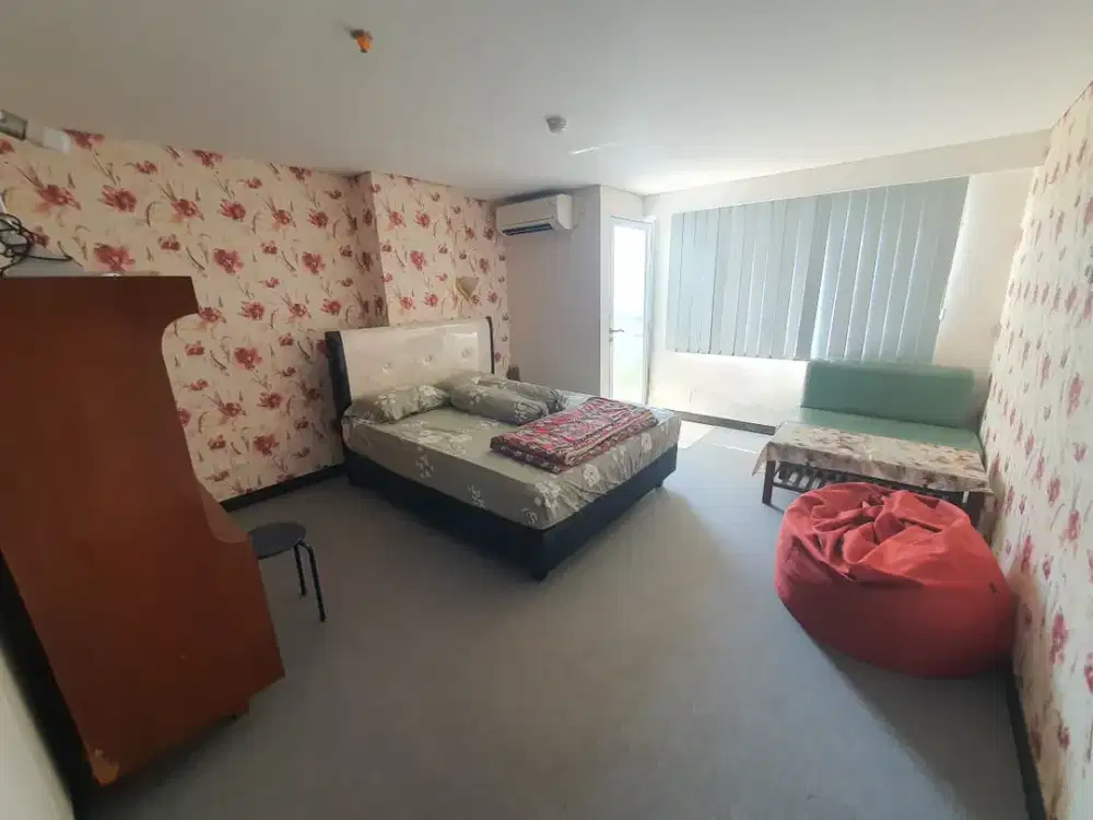 Sewa Kamar Apartemen Sentraland Semarang – Kamar Unfurnished Luas 28 m², Siap Dikreasikan Sesuai Seleramu