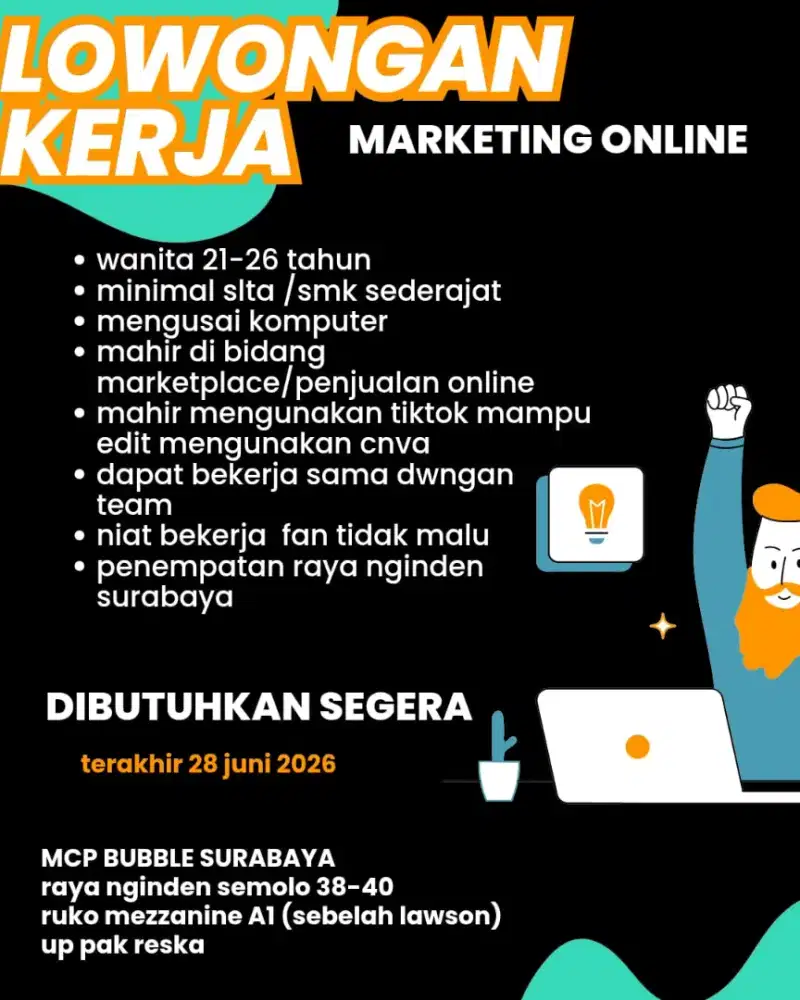 ADMIN MARKETING ONLINE