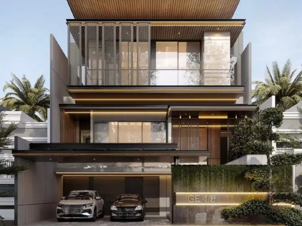 Jual rumah modern minimalist kawasan elit citraland BGI