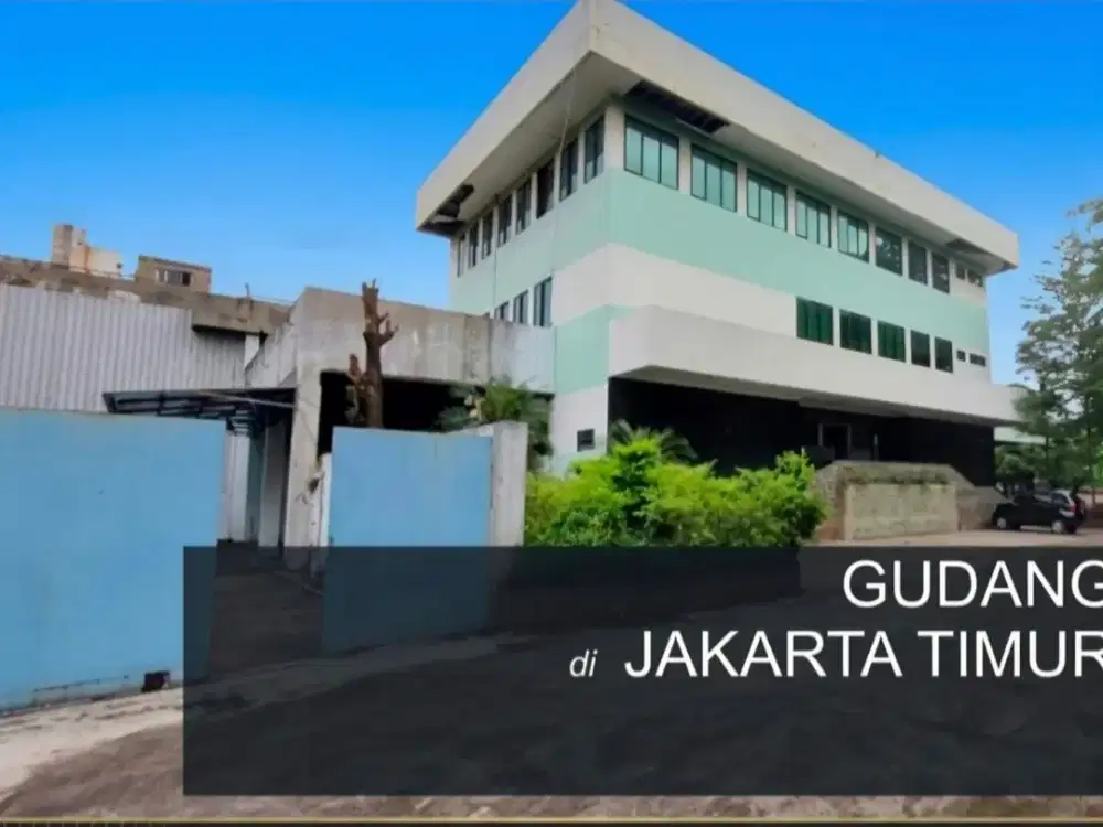 Lelang Murah Gudang Bagus Strategis Di Ciracas Jakarta Timur