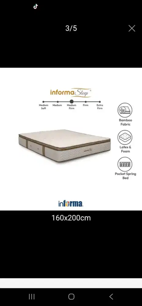 Kasur Pallermo 160