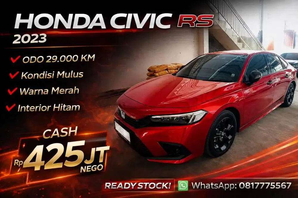 Honda Civic RS 1.5 tahun 2023