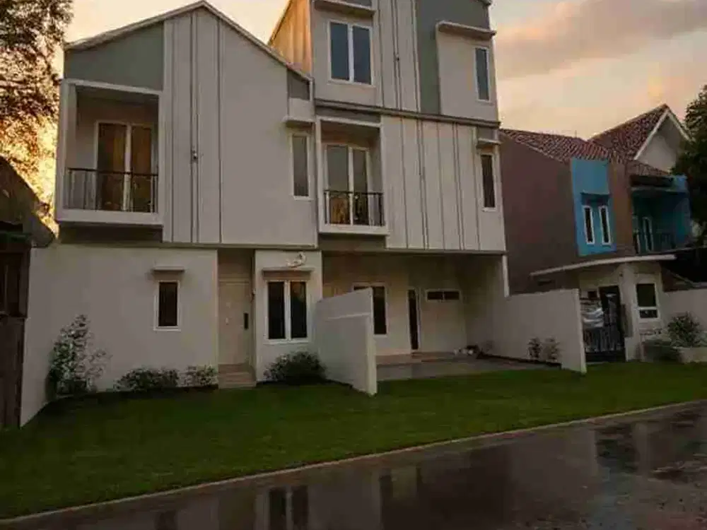 Rumah Mewah 2 lantai di percetakan negara Jakarta pusat lokasi strategis bebas banjir