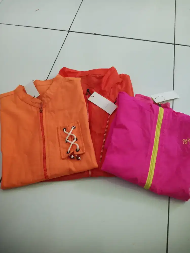 Rompi parasut Thrifting wanita