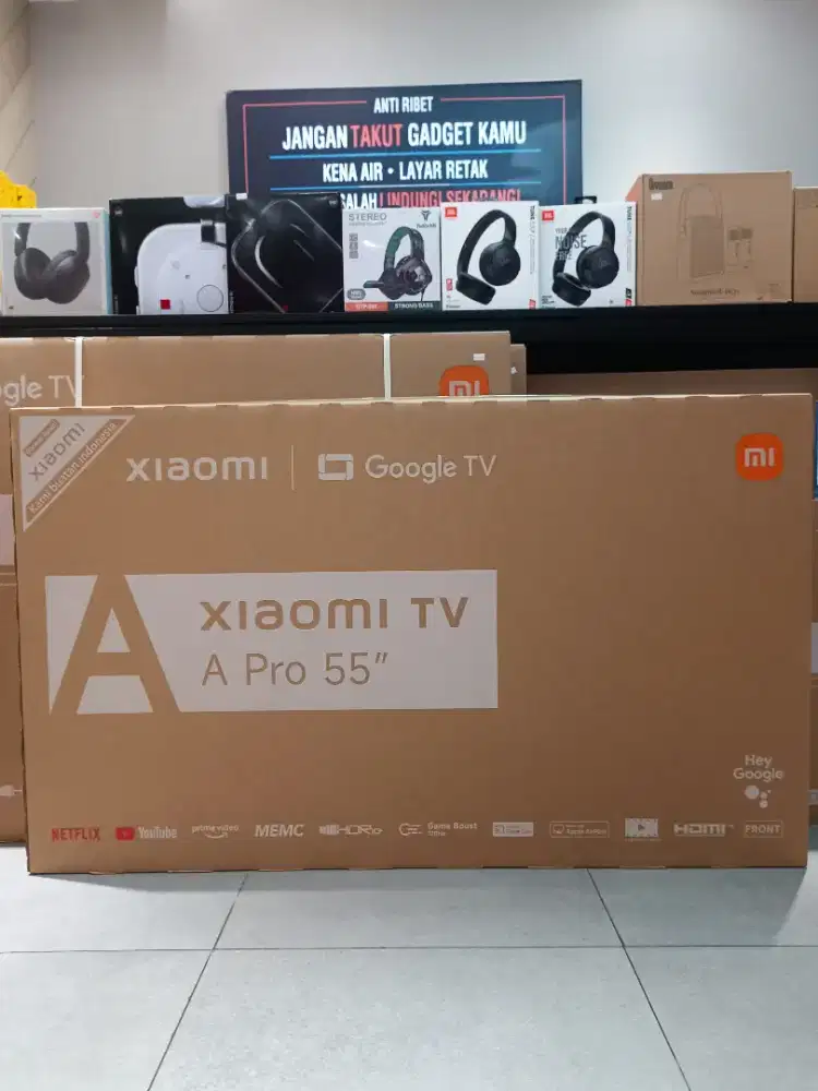 XIAOMI TV A PRO 55 Bisa Cicilan Bunga Pasti Ringan