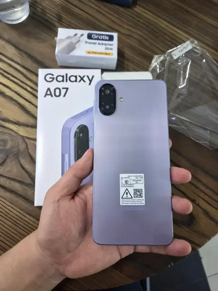 [RESMI] SAMSUNG A07 4/64 GRATIS ADAPTER 25W